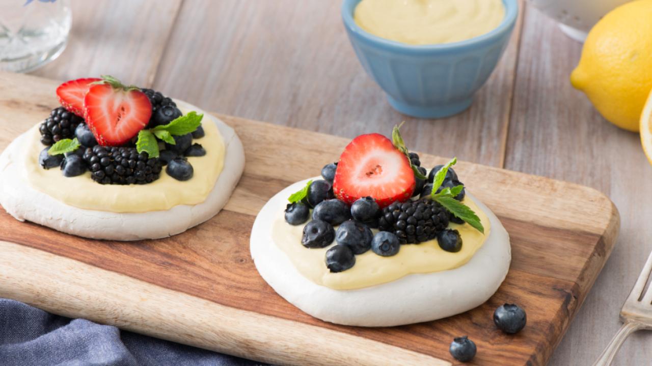 Citrus Meringues
