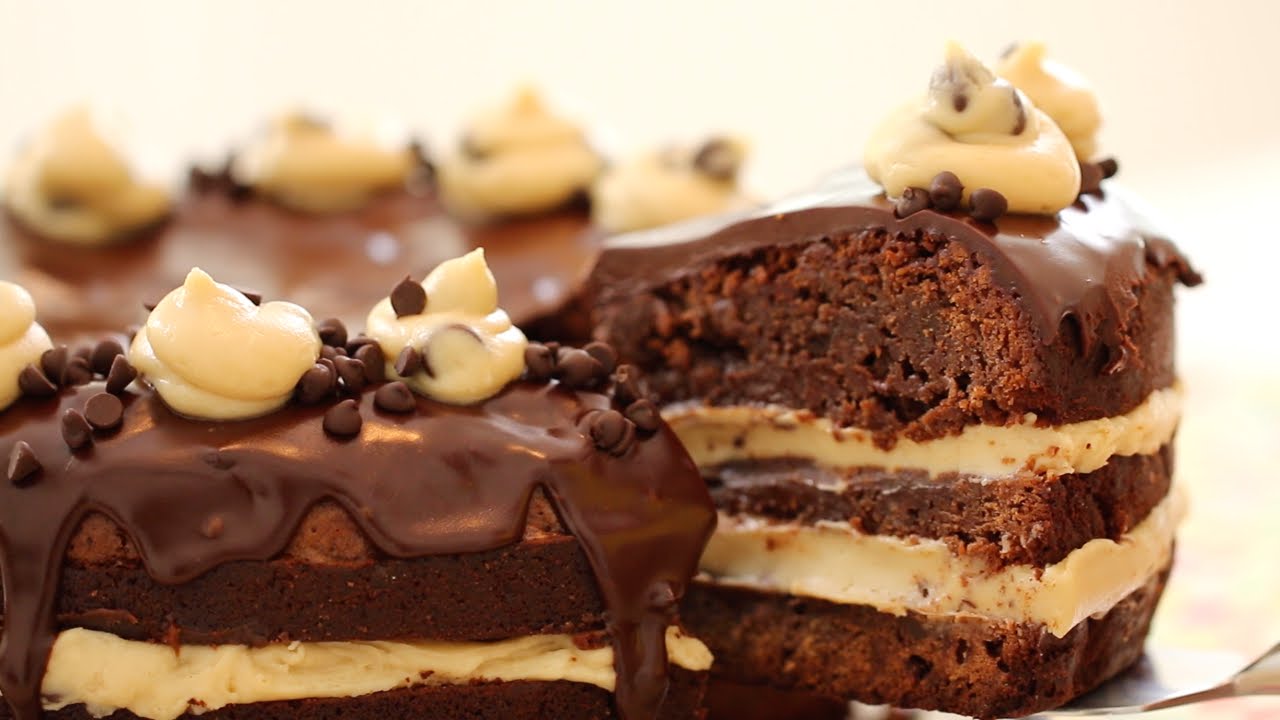 Layered Brownie Cake